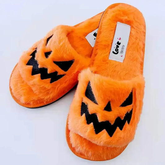 Halloween Pumpkin Slippers - CEW Store