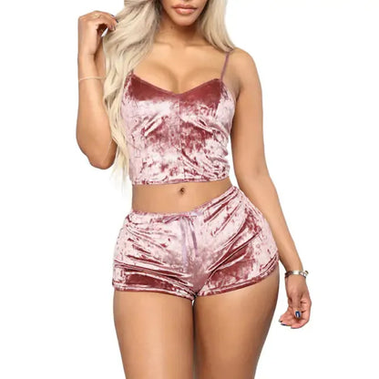 Ladies Satin Pajama Set - CEW Store