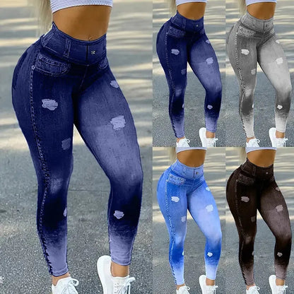 Denim Jeans Leggings - CEW Store