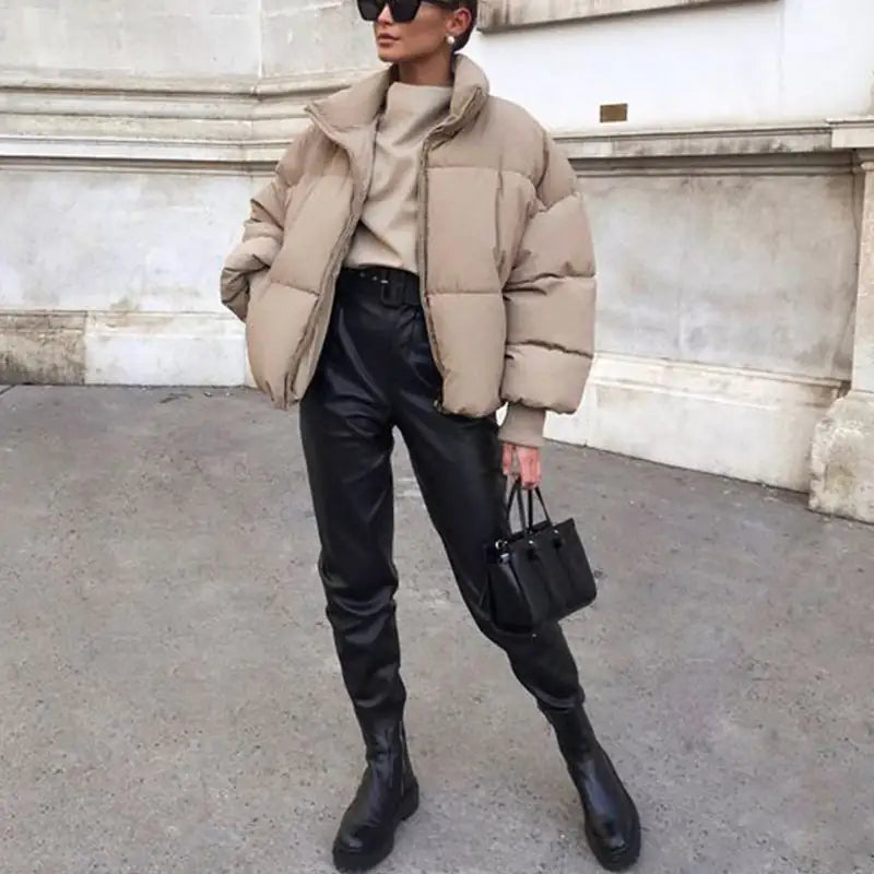 Women Thick Warm Winter Bubble Coats