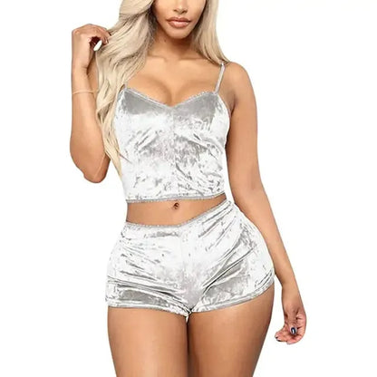 Ladies Satin Pajama Set - CEW Store